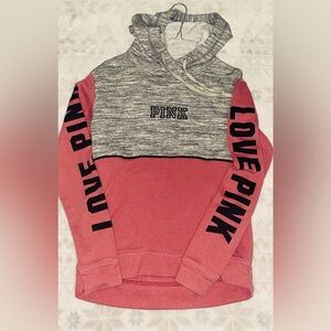 XS PINK hoodie